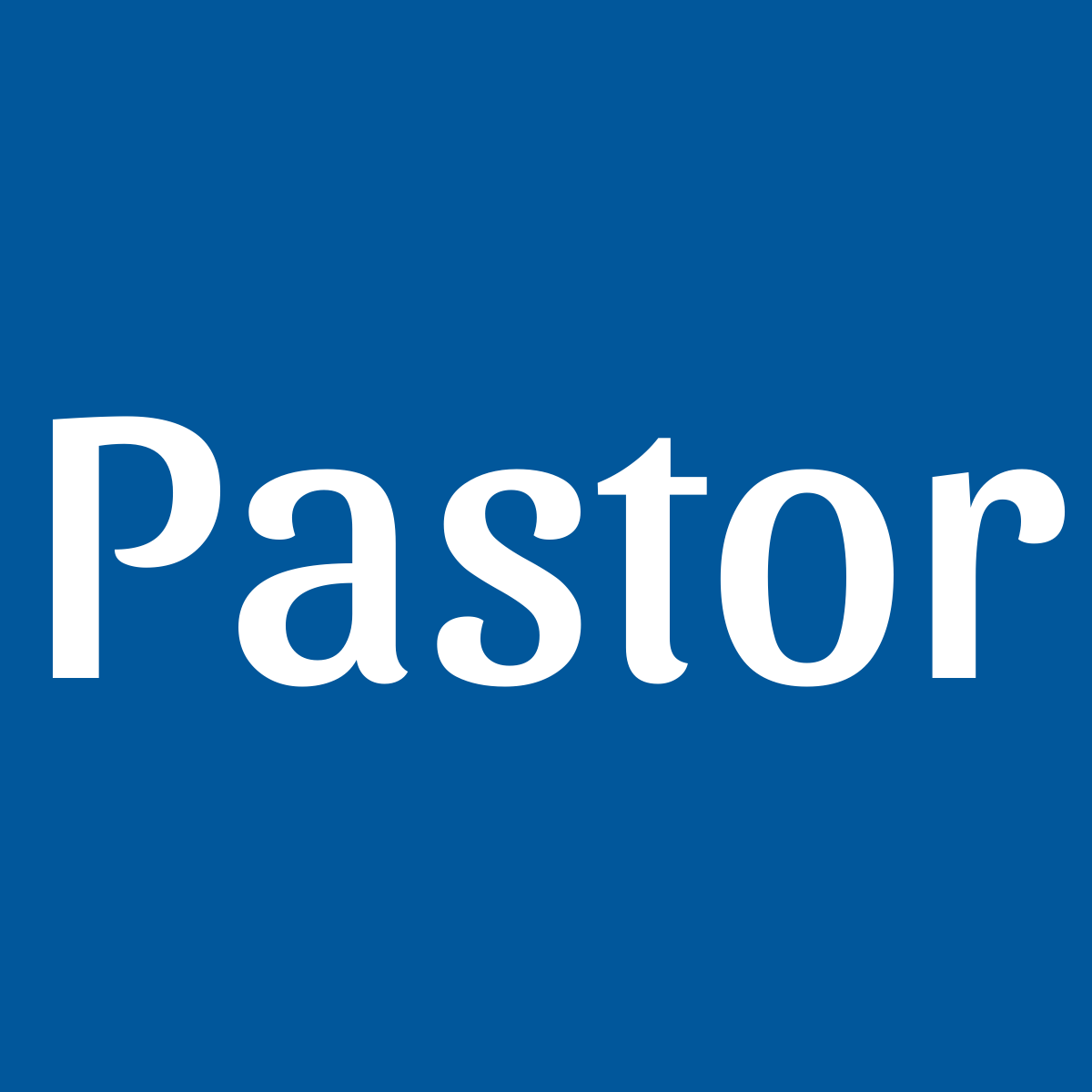 Qual é a sigla de pastor?