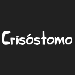 Crisóstomo