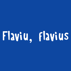 Flaviu, flavius