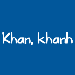 Khan, khanh