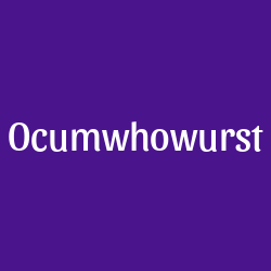 Ocumwhowurst